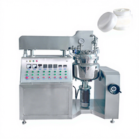 Mélangeur Homogénéisant Sous Vide de Laboratoire pour Crèmes Corporelles, Visage, Lotions, Essentiels, avec Pompe, Moteur, Boîte de Vitesses, Engrenages, Produits Chimiques, Plastiques, Qualité Alimentaire