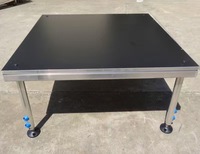 Scène portable 3m x 2m à prix d'usine avec hauteur de 400 mm, plateforme de scène GT en aluminium pour événements extérieurs, concerts, mariages