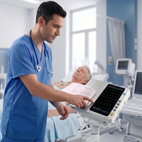 Électrocardiographe Portable 12 Pistes 3 Canaux JZ-TEC301 pour Usage Vétérinaire – Moniteur Cardiaque Électronique Portable