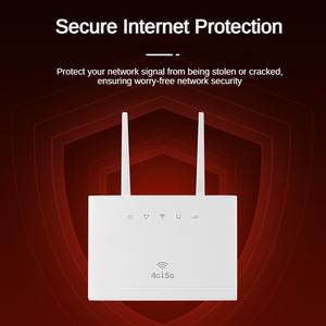 Router CPE 4G con Ranura para Tarjeta SIM, Repetidor Inalámbrico 5G de 300 Mbps, Módem, Router Wifi para Exteriores - Product Image 4