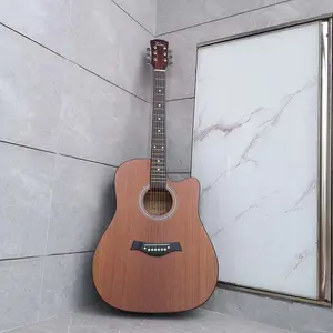 Factory Student 41 Acoustic Guitar 41 Inch Sapele Steel Strings Guitarra Acusticas