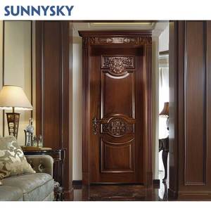 <span class=keywords><strong>Porta</strong></span> in Legno Massello di Ultima Generazione Sunnysky per Interni di Alta Qualità - Product Image 3