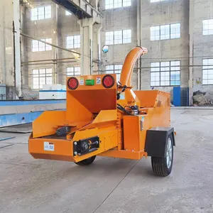 VOL-6130 Factory Price High Quality Diesel Engine Wood Chipper Shredder Branch Shredder Wood Pallet Shredder