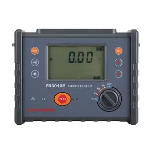 FR3010E Voltage Test Accuracy AC 600V Rang 3000ohm Hand-held Grounding Resistance Tester