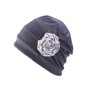 Mode coloré femmes <span class=keywords><strong>chimio</strong></span> Cap <span class=keywords><strong>Turban</strong></span> chapeaux <span class=keywords><strong>pas</strong></span> <span class=keywords><strong>cher</strong></span> église chapeau vente plaine unique fleur bonnet - Product Image 2