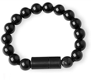 <span class=keywords><strong>Pulsera</strong></span> de cuentas de Color puro para teléfono móvil, Cable de datos USB tipo C, Cable de carga Micro USB, <span class=keywords><strong>cargador</strong></span> para iPhone, <span class=keywords><strong>Xiaomi</strong></span>, Huawei - Product Image 1