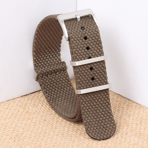 Correa de Reloj de Lona, Correa Trenzada Suave para Reloj Seiko, Correa de Muñeca Trenzada de 20 mm y 22 mm, Brazalete Deportivo Retro para Reloj <span class=keywords><strong>Huawei</strong></span> <span class=keywords><strong>Gt2</strong></span>/Gt3 - Product Image 6