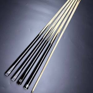 Queue de billard Eight Ball 145 pouces, 1 pièce, en bois massif, durable, pour le snooker et les jeux de billard - Product Image 1