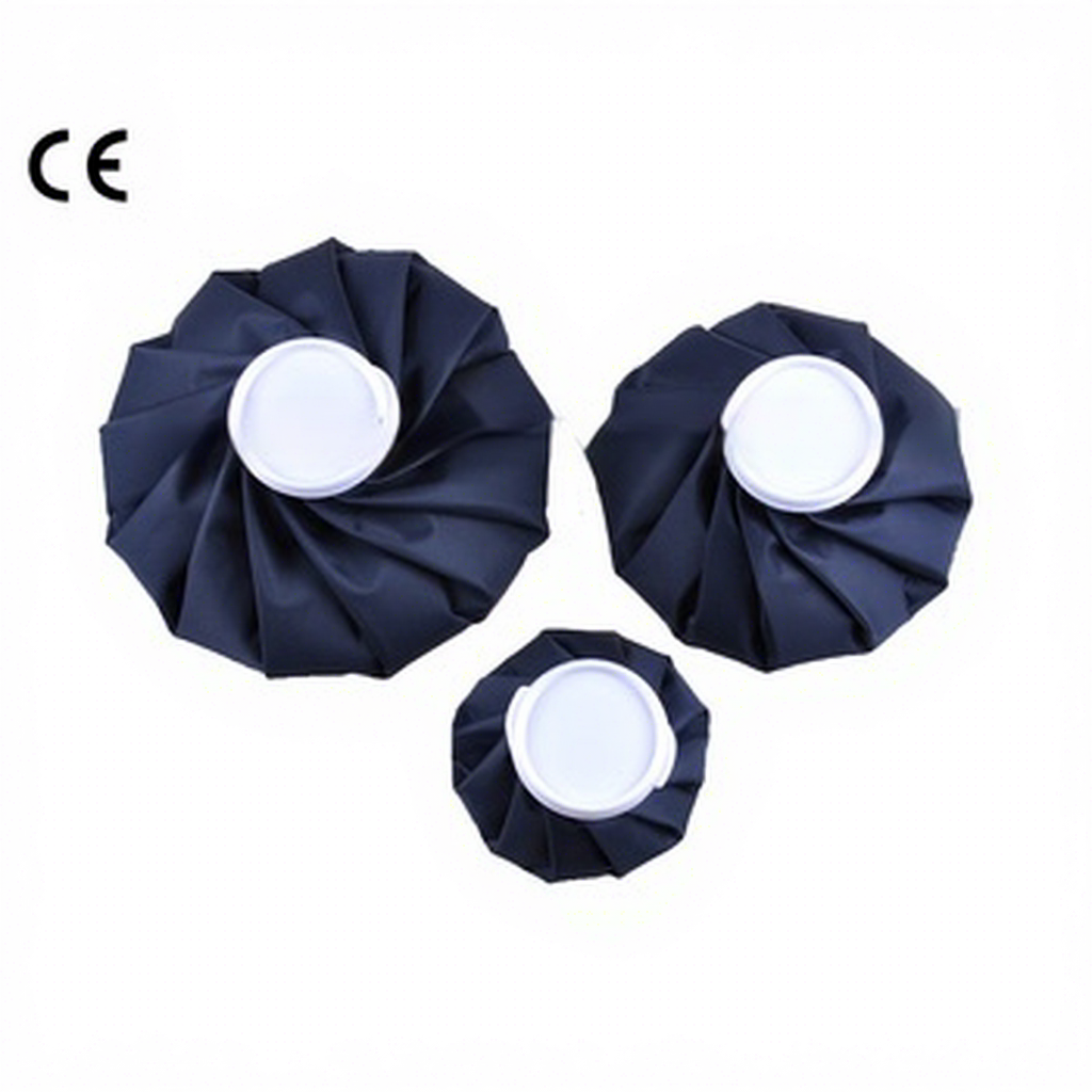 Direct Factory Export Dark Navy Blue Cloth Ice Bag Solid Color Medical Ice Pack for Rehabilitation Therapy Hot & Cold Packs