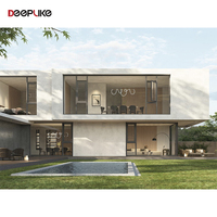 Ventanas Abatibles de Aluminio de Alta Calidad para Villas, Ventanas de Doble Acristalamiento, Resistentes a Huracanes, con Vidrio Templado