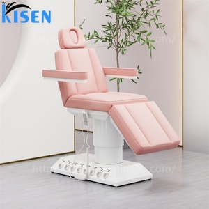 Kisen Nouveau Lit de Beauté Design Tendance Table de Massage Moderne pour Salon Matelas de Haute Qualité Chaise pour Extensions de Cils 3/4 Moteurs avec Commande au Pied - Product Image 3