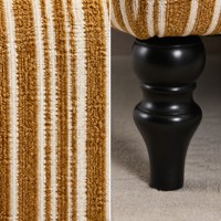Fauteuil de salon convertible moderne de luxe en tissu, fabriqué sur mesure à l'usine de Foshan, pour usage domestique, appartement, école, bureau