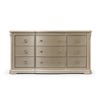 Commode à 9 tiroirs en bois massif de bouleau, style vintage américain, sculptée à la main, moderne, pour chambre à coucher, table de rangement, salon, entrepôt