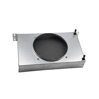 Refroidisseur de fermentation de brasserie en aluminium avec ventilateur et tubes hygiéniques polis à l'intérieur pour la fermentation de brasserie