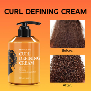 <span class=keywords><strong>Crème</strong></span> Coiffante Transfrontalière Cruling Curling à Fixation Forte, Hydratante, Volumisante et Élastique <span class=keywords><strong>pour</strong></span> Cheveux Bouclés, Délicate et Douce - Product Image 2