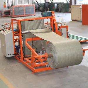 Máquina de corte de bolsas tejidas de pp, línea de impresión de costura, máquina de fabricación de bolsas de saco tejido