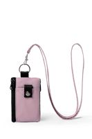 Cartera Delgada Mini RFID Antirrobo con Cordón para Llaves, Organizador de Tarjetas con Múltiples Ranuras, Porta Tarjetas Diario