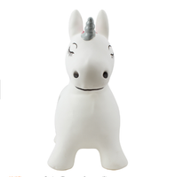 Jouet d'hiver gonflable en plastique, grande taille de cheval à saut, vente en gros