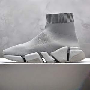 Men's Casual Sneakers High-Quality Breathable Lightweight Sports Shoes <b>Sock</b> Design Soft Sole Comfortable Walking Shoes - Product Image 3