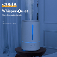 Humidificateur Aromacare 5L à commande tactile, simple, pour bureau