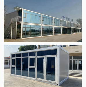20 conteneurs de bureau préfabriqués détachables de 40 pieds, maisons mobiles en acier à emballage plat avec installation facile - Product Image 5
