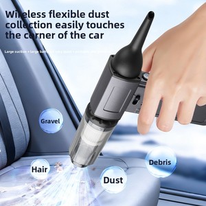 Không Dây Xe Máy Hút Bụi Pin-Powered Cầm Tay Mini Xách Tay Có Thể Sạc Lại Với Ánh Sáng Cho Sử Dụng Ngoài Trời - Product Image 3