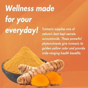 Private Label OEM <b>Turmeric</b> <b>Tablets</b> with Black Pepper & Ginger <b>Curcumin</b> Supplements for Jonit and Brain Health - Product Image 2