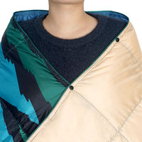 Couverture détachable à capuche colorée, faite sur mesure, en duvet de canard, imperméable, Portable, pour Camping, pique-nique, randonnée, pièces