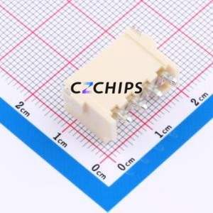 X9396WRS-04-9TSN Wire-to-Board Pin Header SMD,P=3.96mm,Horizontal Mount Connector 1x4P 3.96mm Horizontal Mount VH - Product Image 2