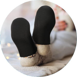 Calentadores de dedos de invierno, <span class=keywords><strong>calcetines</strong></span> calefactores, cubiertas aislantes para botas, pies de neopreno para <span class=keywords><strong>ciclismo</strong></span>, cubierta antideslizante para zapatos para mujer, comodidad suave - Product Image 2