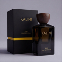 Flacon de parfum personnalisé de luxe 30ml 100ml 50ml Flacon de parfum en verre de qualité avec emballage en boîte