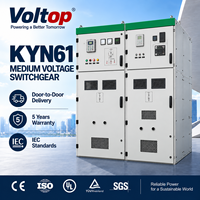 Appareillage numérique 11 kV 800 A, interrupteur-sectionneur à boîtier métallique fixe pour alimentation par câble pour la distribution utilitaire
