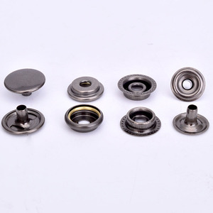 Wholesale 12.5mm 15mm Metal Snap <strong>Buttons</strong> Quality Iron Buckle for Clothing - Product Image 6