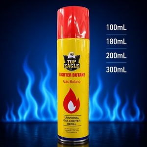 Fournisseur OEM – Cartouche de <span class=keywords><strong>gaz</strong></span> <span class=keywords><strong>butane</strong></span> universelle haute pureté 300 ml à buses multiples, rechargeable pour briquet - Product Image 6