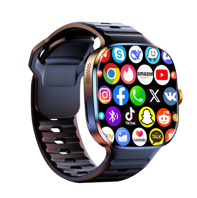 M99 4G LTE Smart Watch WIFI GPS AMOLED Screen Color Display SIM Call Android IOS Compatibility Sleep Tracker Long Battery Life