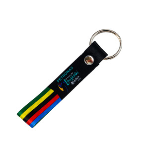 Llavero de Moda OEM Barato con Correa de Tela Reciclada Impresa para Bolsos - Product Image 3
