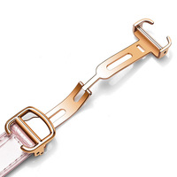 Bracelet de montre en cuir de luxe original JYD S519 20/22 mm 1:1 pour montres Cartier Ballon Bleu