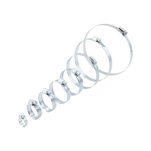High <b>Torque</b> Made In Taiwan 12.7mm Bandwidth American Type Garden Hose Clamp - Product Image 5