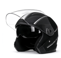 Nouveaux casques de moto demi-face ABS tendance pour adultes, casques modulaires de moto, casques de sécurité, protection de la tête