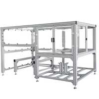 Harga pabrik slot T industri bingkai profil aluminium ekstrusi kustom