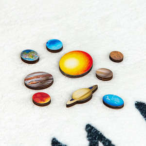 2023 nuovo arrivo bambini sistema solare in legno bordo 3D Jigsaw Puzzle gioco Montessori Educational <span class=keywords><strong>Planet</strong></span> Learning <span class=keywords><strong>Toys</strong></span> For Kids - Product Image 4