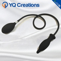 Grand Dilatateur Anal Gonflable en Silicone Extensible avec Pompe pour Jouets Sexuels