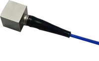 Sensor Akselerometer tiga sumbu mikro, Akselerometer Sensor piezoelektrik anti-gangguan kuat, transduser getaran