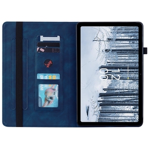 Étui portefeuille à glissière multicolore en cuir PU avec fente pour carte Protection du corps étui pour tablette pour <span class=keywords><strong>Nokia</strong></span> <span class=keywords><strong>T21</strong></span> - Product Image 2