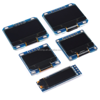 SSD1315 0.96 inci 4 pin layar putih/biru/kuning baru driver chip OLED LCD
