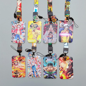 Eco-Friendly Polyester Cartoon Animation Lanyard with Customizable Colors for School Promotional Use