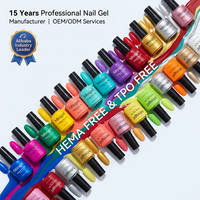 Missgel OEM TPO Free Hema Free 60 Couleurs 15ml Vernis à Ongles Personnalisé Logo Très Bonne Qualité Gel Polish Set HemaFree Vernis Gel