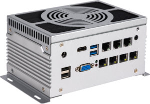 คอมพิวเตอร์อุตสาหกรรมขนาดเล็กแบบตั้งโต๊ะ ไร้พัดลม VGA Core I7 รุ่นที่ 11 J6412 8GB 4G GPIO RS232/RS485 แลนคู่ คอมพิวเตอร์อุตสาหกรรมรุ่นใหม่ - Product Image 5