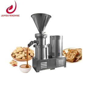 Máquina Automática Comercial de Acero Inoxidable para Hacer Mantequilla de Maní de Alta Calidad con Motor de 5.5/7.5Kw de Potencia y Capacidad de 250kg/h - Product Image 1