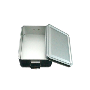 Boîte à gâteau en métal de qualité alimentaire pour tiramisu, emballage alimentaire avec fermeture, boîte à café, thé, biscuits, gâteau personnalisée, boîte en métal, conteneur - Product Image 1